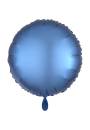 Folienballon 45cm Rund Satin Blau